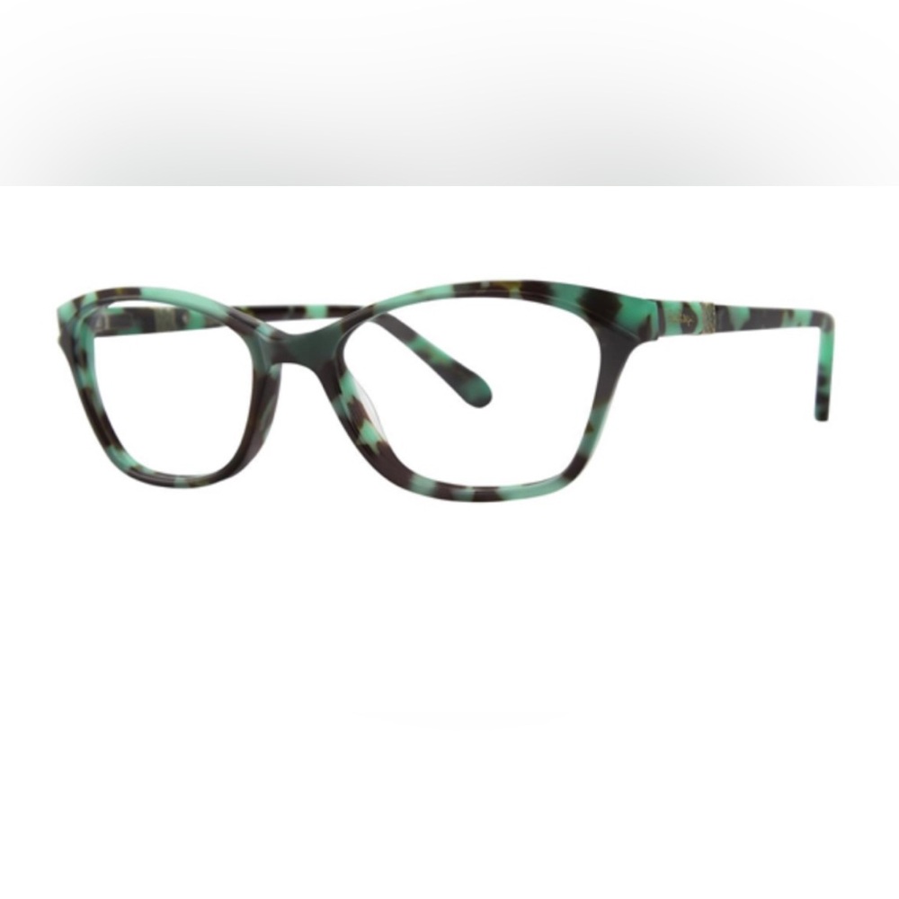 LILLY PULITZER DUVAL Women's Mint Chocolate Chip Eyeglass Frames 49mm